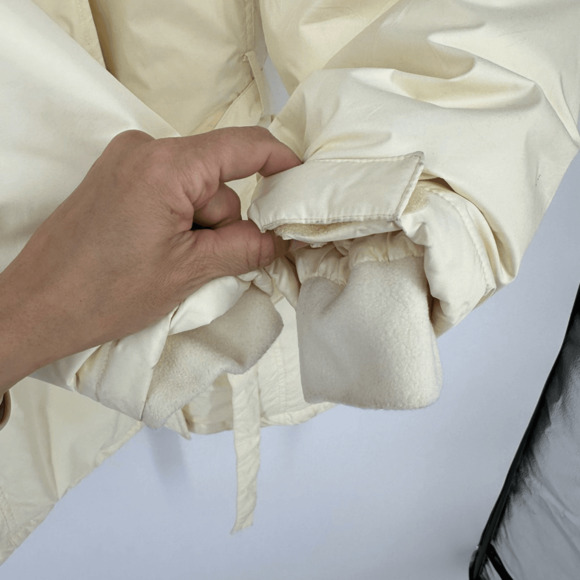 Lands’ End Women’s Goose Down Puffer Parka Jacket Coat Size 1X Pale Yellow Outdo - Picture 7 of 14